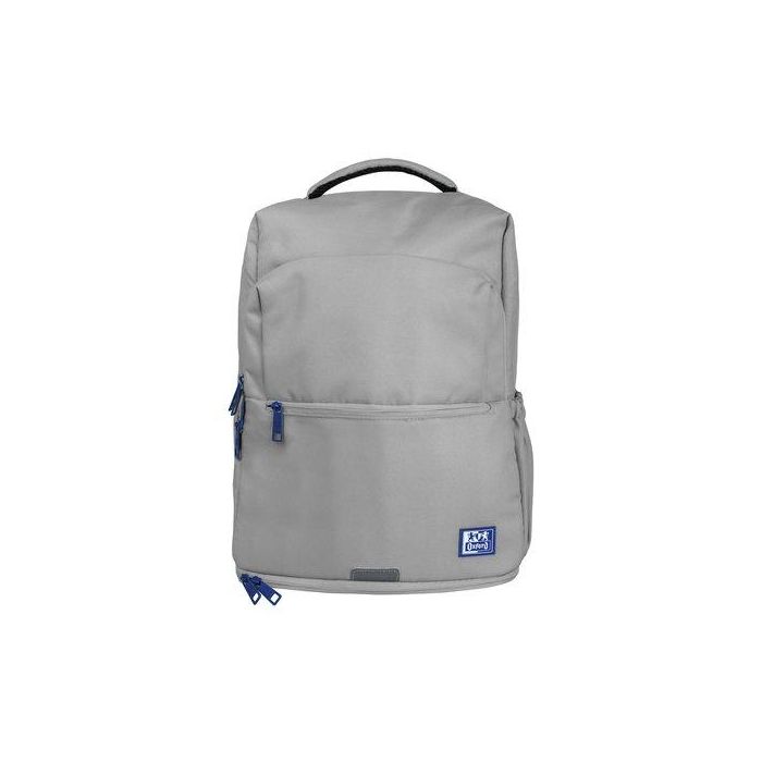Oxford Mochila Young Proof B-Out 30 L Poliéster Reciclado Gris, 2 compartimentos, 11 bolsillos, espalda acolchada