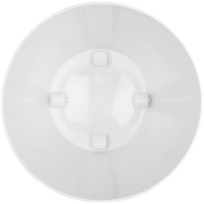 Elho 5643504015041 Juego 2 Maceteros Redondos Bruselas con Ruedas Ø35xH33cm y Ø39xH36.5cm, 55L, Blanco 1 Elho 5643504015041 Juego 2 Maceteros Redondos Bruselas con Ruedas Ø35xH33cm y Ø39xH36.5cm, 55L, Blanco 1