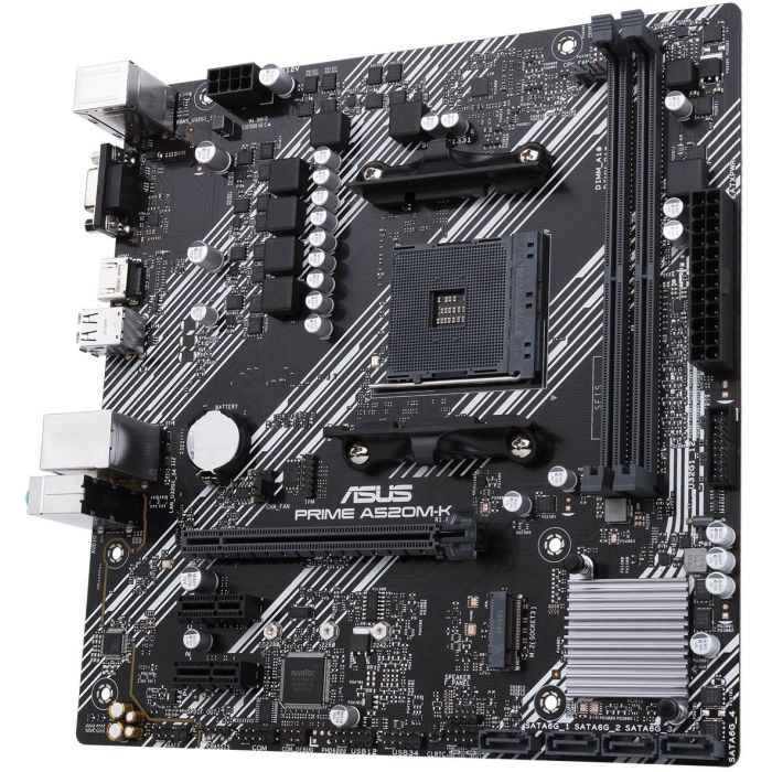 Asus 90MB1500-M0EAY0 Placa Base Prime A520M-K Socket AM4 mATX AMD A520 para procesadores Ryzen 3000/4000/5000 Series con M.2 4 Asus 90MB1500-M0EAY0 Placa Base Prime A520M-K Socket AM4 mATX AMD A520 para procesadores Ryzen 3000/4000/5000 Series con M.2 4