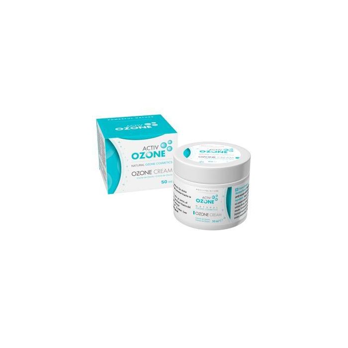 ACTIVOZONE Ozone Cream 50ml - Crema de ozono para dermatitis, picor y quemaduras, con aceites ozonizados de oliva y girasol