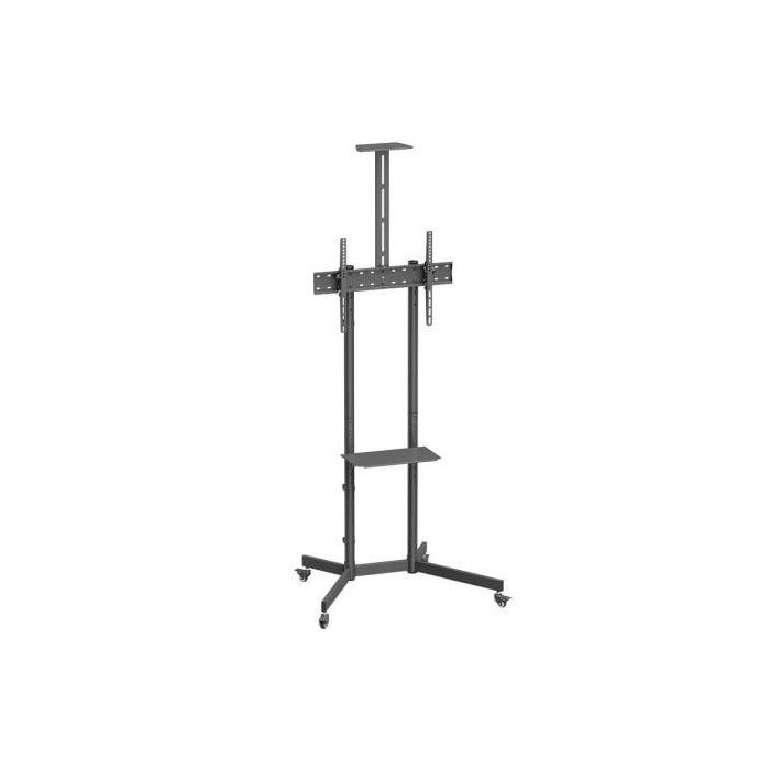 Soporte de Suelo Inclinable con Ruedas/ Soporte de Cámara Aisens FT70TE-335 para TV 37"-70"/ hasta 45kg