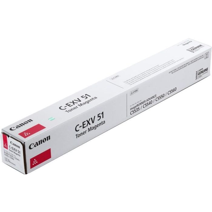 Canon Toner Magenta Ir C5335 C5540 C55000 - C-Exv51 L M