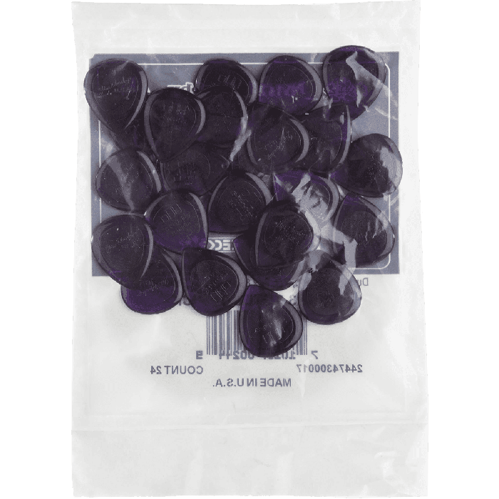 Dunlop Stubby Jazz Nylon Púas Guitarra 3.00 Mm - Pack 24 Unidades 3