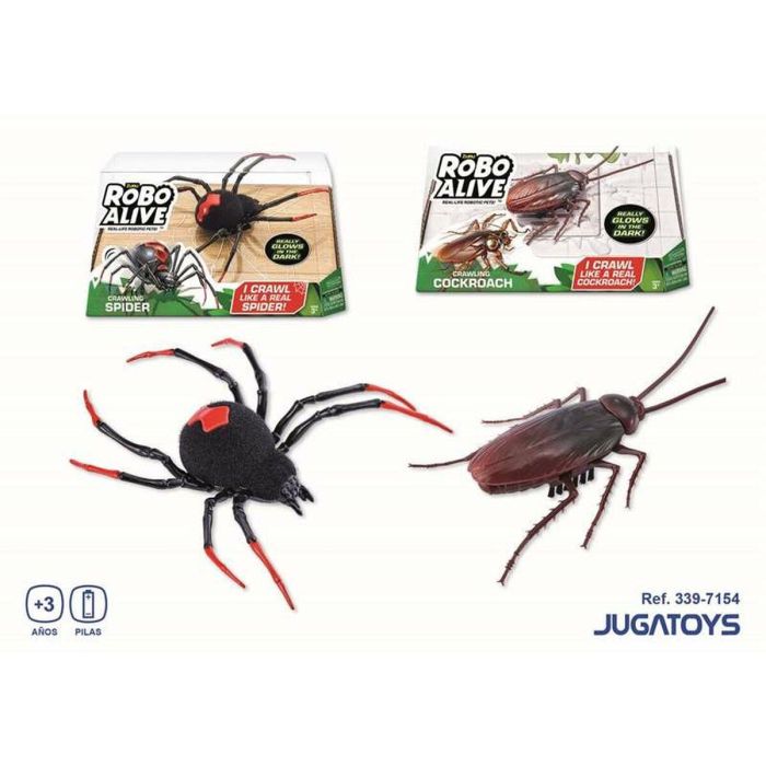 Figura araña o cucaracha robo alive - modelos surtidos 2 Figura araña o cucaracha robo alive - modelos surtidos 2