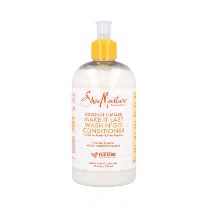 Shea Moisture Coconut Custard Wash N'Go Acondicionador 13Oz/384 ml Shea Moisture Coconut Custard Wash N'Go Acondicionador 13Oz/384 ml