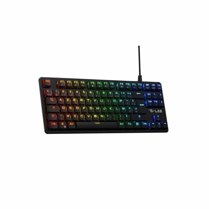 The G-Lab THE3760162050998 Teclado Gaming KEYZ PLATI. TKL Mecánico Interruptor Rojo, Perfil Bajo, RGB, Negro 3 The G-Lab THE3760162050998 Teclado Gaming KEYZ PLATI. TKL Mecánico Interruptor Rojo, Perfil Bajo, RGB, Negro 3