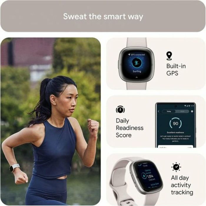 Smartwatch Google Sense 2 Blanco 1,58" 6 Smartwatch Google Sense 2 Blanco 1,58" 6