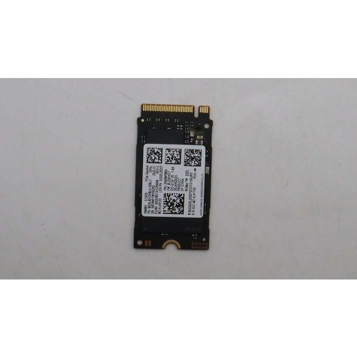 Lenovo M.2 2242 SSD with 512GB capacity, PCIe 4.0 x4 interface, NVMe, and OPAL security for enhanced data protection. 2 Lenovo M.2 2242 SSD with 512GB capacity, PCIe 4.0 x4 interface, NVMe, and OPAL security for enhanced data protection. 2