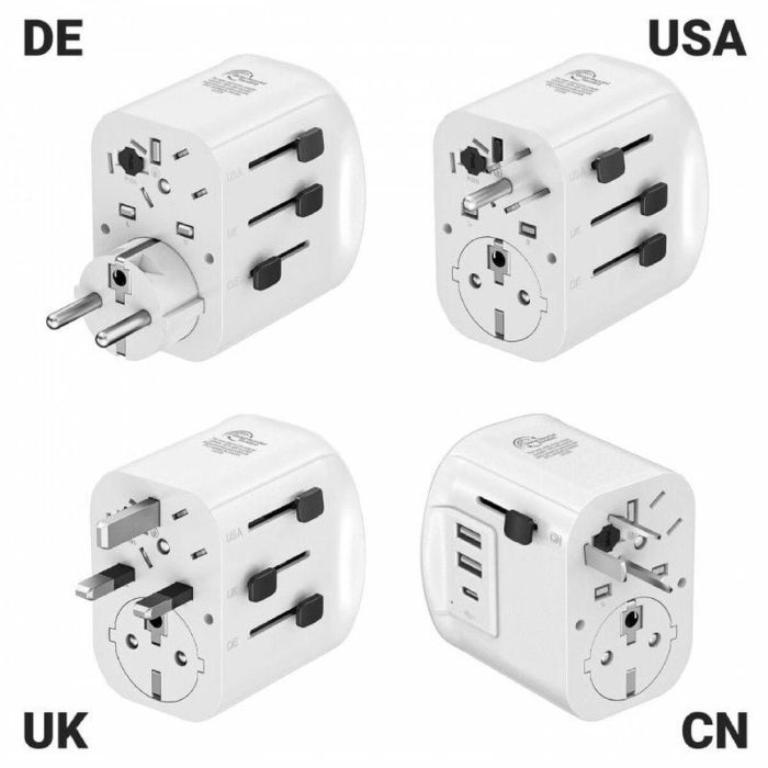 Cargador de Pared Muvit MCADP0006 15 W Blanco 1 Cargador de Pared Muvit MCADP0006 15 W Blanco 1