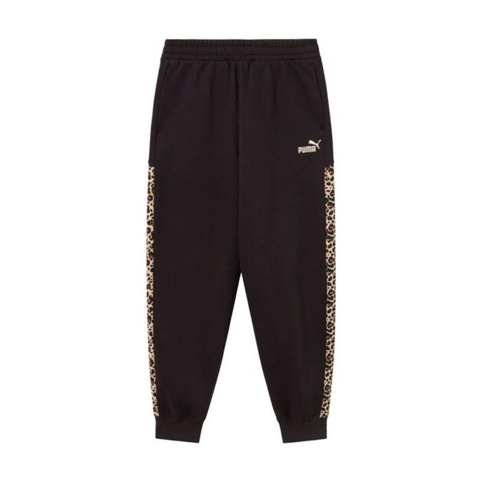 Pantalón Largo Deportivo Puma Ess Graphic Animal Negro Mujer 0 Pantalón Largo Deportivo Puma Ess Graphic Animal Negro Mujer 0