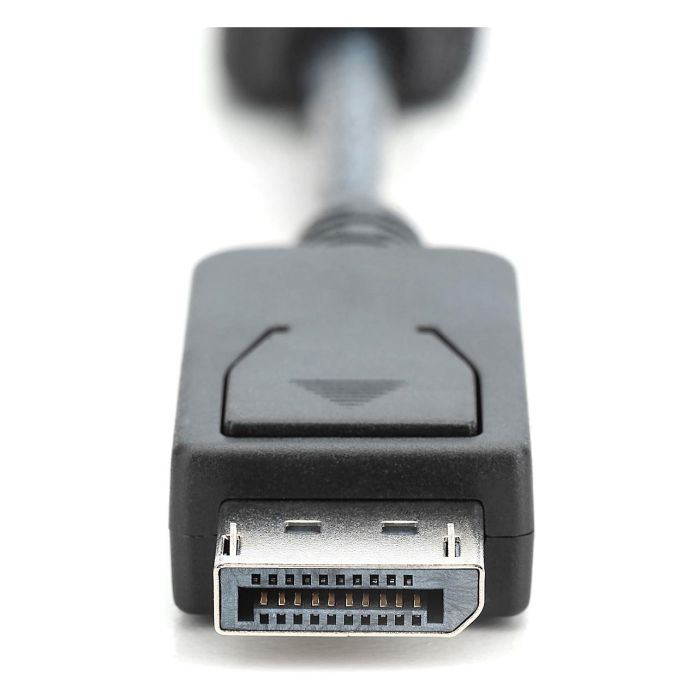 Digitus Adaptador/Convertidor DisplayPort a HDMI, 0,15m, Negro