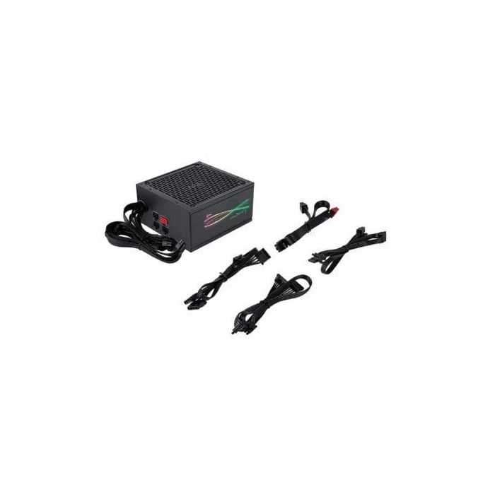 Fuente de Alimentación Aerocool LUXPRO RGB750M/ 750W/ Ventilador 14cm/ 80 Plus Bronze 3 Fuente de Alimentación Aerocool LUXPRO RGB750M/ 750W/ Ventilador 14cm/ 80 Plus Bronze 3
