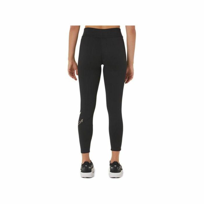 Mallas Deportivas de Mujer Asics Tiger 7/8 Negro 4