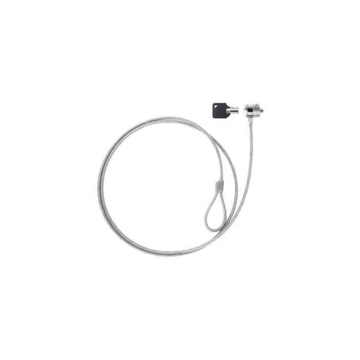 TOOQ Cable de seguridad T-LOCK con llave para portatiles 1.5 metros TOOQ Cable de seguridad T-LOCK con llave para portatiles 1.5 metros