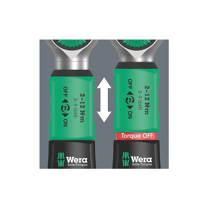Wera Safe-Torque A 2 Set 1. 1/4" Sechskant 2-12Nm. 23-teilig 3