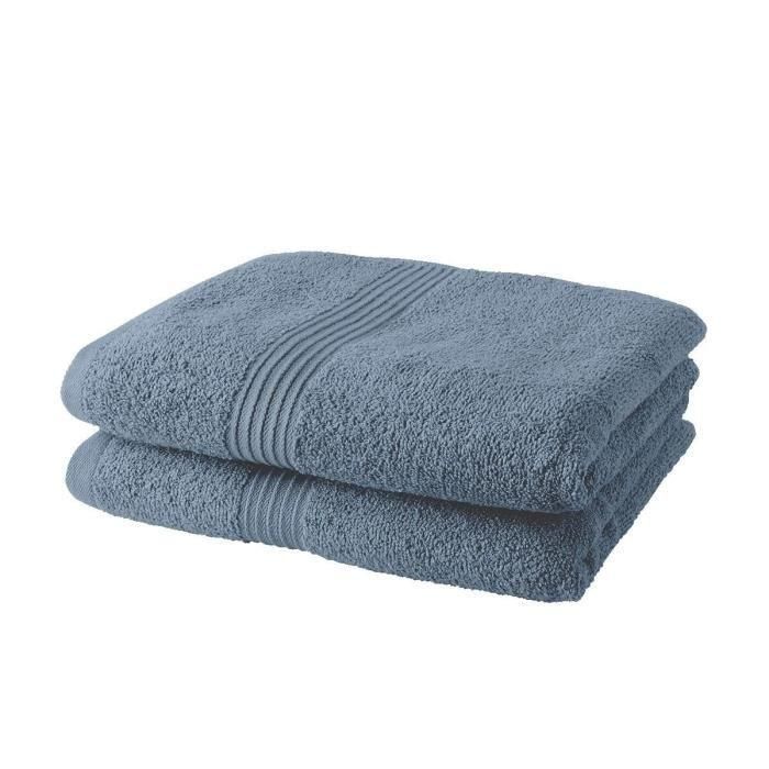 Today TOD3574641225469 Juego de 2 Toallas 100% Algodón 50x90 cm Denim Today TOD3574641225469 Juego de 2 Toallas 100% Algodón 50x90 cm Denim
