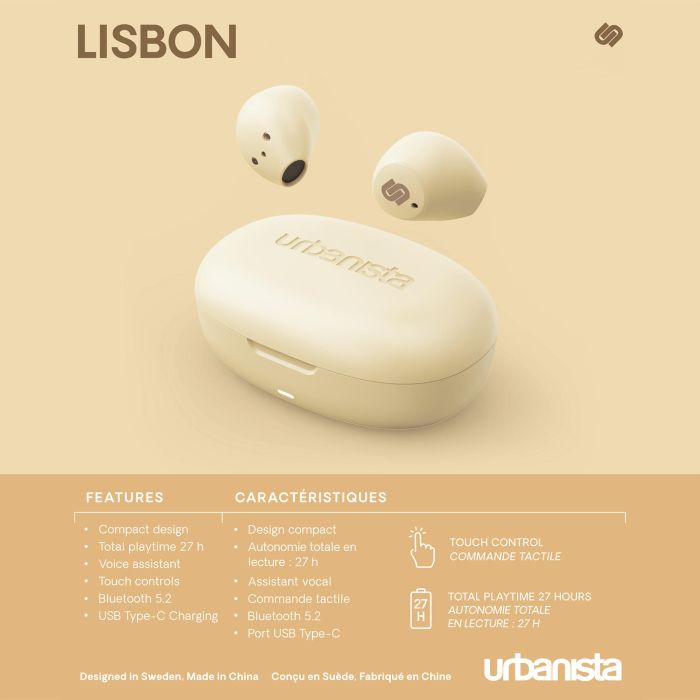 Auriculares Urbanista True Wireless Inalambricos Lisbon 4 Auriculares Urbanista True Wireless Inalambricos Lisbon 4