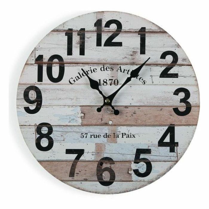 Reloj de Pared Versa Madera (4 x 30 x 30 cm) 0 Reloj de Pared Versa Madera (4 x 30 x 30 cm) 0