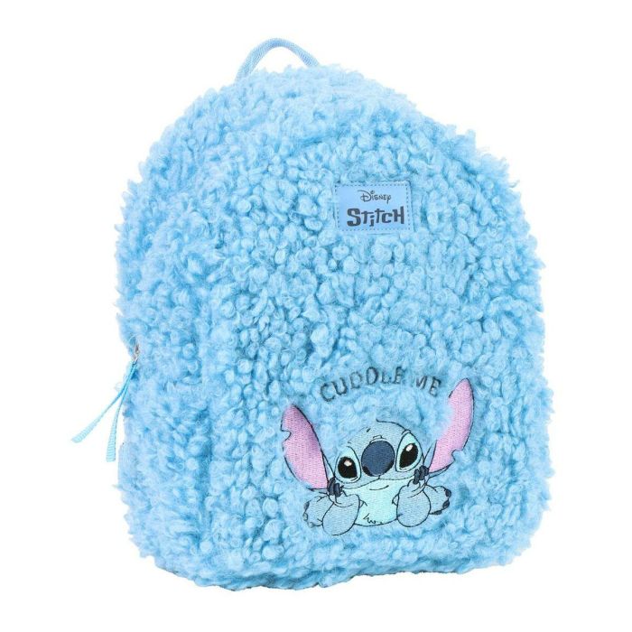 Mochila Casual Stitch Azul 19 x 24 x 10,5 cm