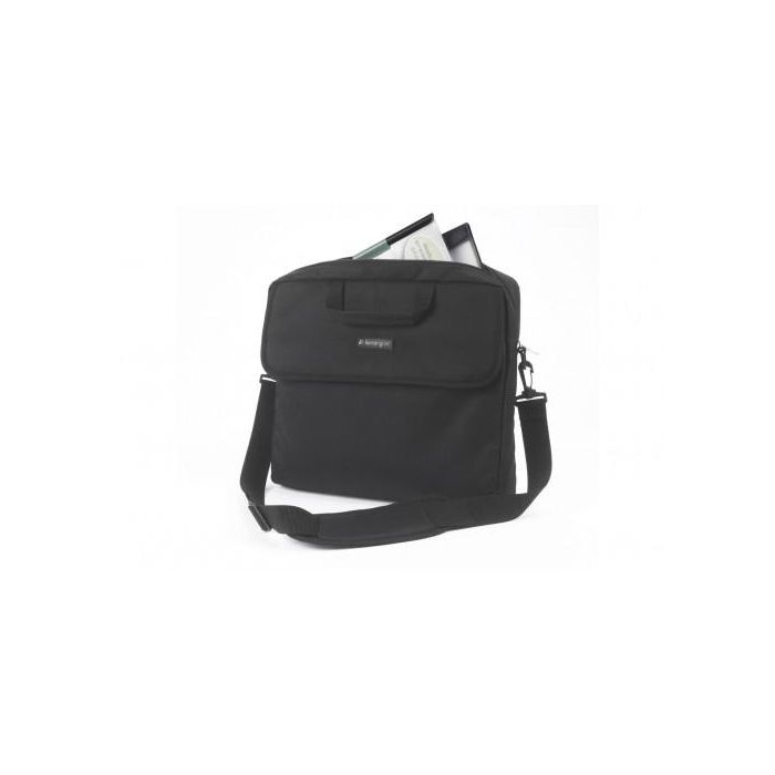 Kensington Maletín Funda SP10 Classic Simply para Portátil hasta 16" Neopreno HD Negro 1