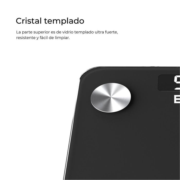 Báscula de baño digital inteligente con bluetooth edm 3