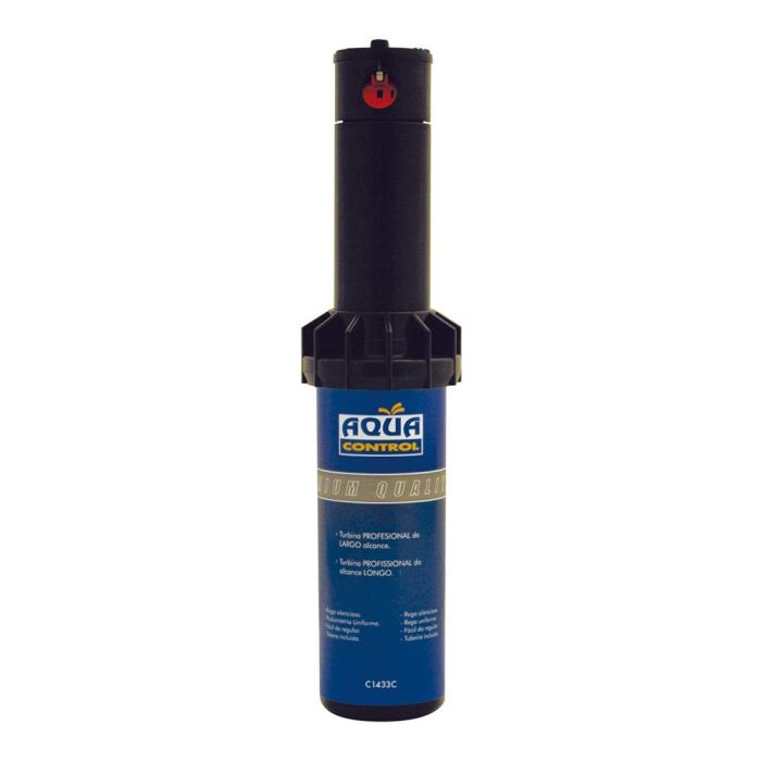 Aqua Control pro 03 Turbina Aspersor Emergente 10,5cm Alcance 7-15m Conexión ø3/4" Sectorial 40-360º Incluye 12 Boquillas 0 Aqua Control pro 03 Turbina Aspersor Emergente 10,5cm Alcance 7-15m Conexión ø3/4" Sectorial 40-360º Incluye 12 Boquillas 0