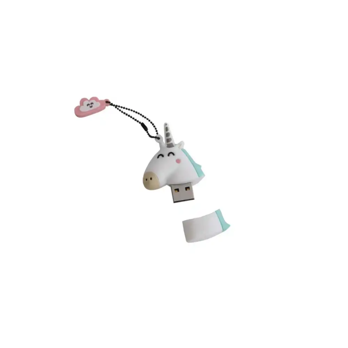 Mr. Wonderful Memoria USB 32GB Unicornio Llavero Pendrive Compatible con USB C 1