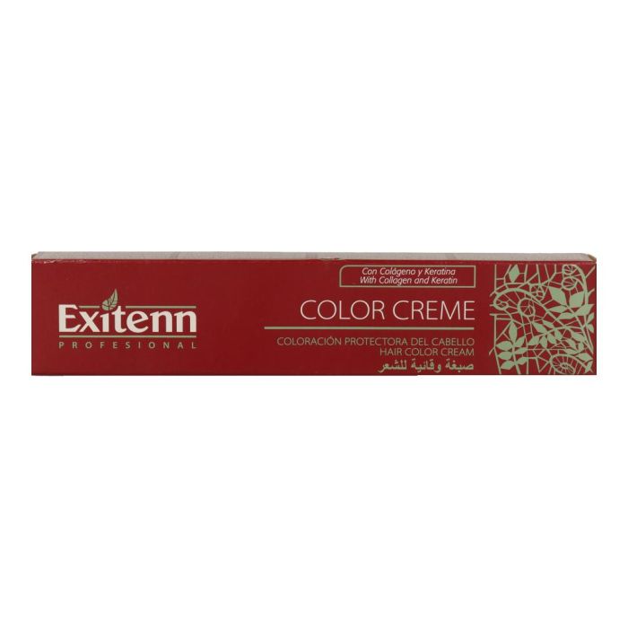 Exitenn Color Creme 60ml Coloración Permanente 723 Rubio Medio Baige Dorado