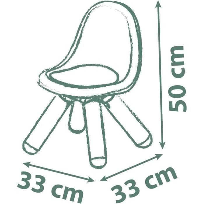 Smoby S.Life Silla Infantil Verde de Plástico, para Niños y Niñas a partir de 3 Años, No Requiere Montaje 4 Smoby S.Life Silla Infantil Verde de Plástico, para Niños y Niñas a partir de 3 Años, No Requiere Montaje 4