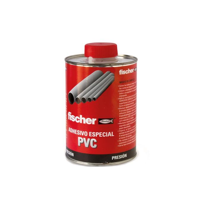 Fischer Adhesivo PVC 250ml 512446 para tuberías y accesorios de PVC rígido - Profesional 0 Fischer Adhesivo PVC 250ml 512446 para tuberías y accesorios de PVC rígido - Profesional 0