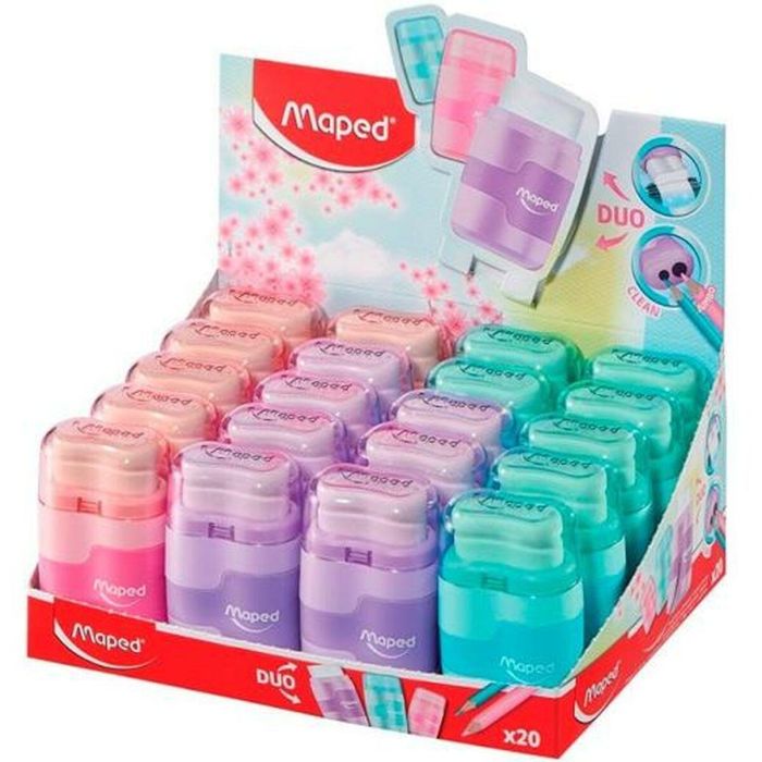 Sacapuntas Maped Multicolor (20 Unidades) 1