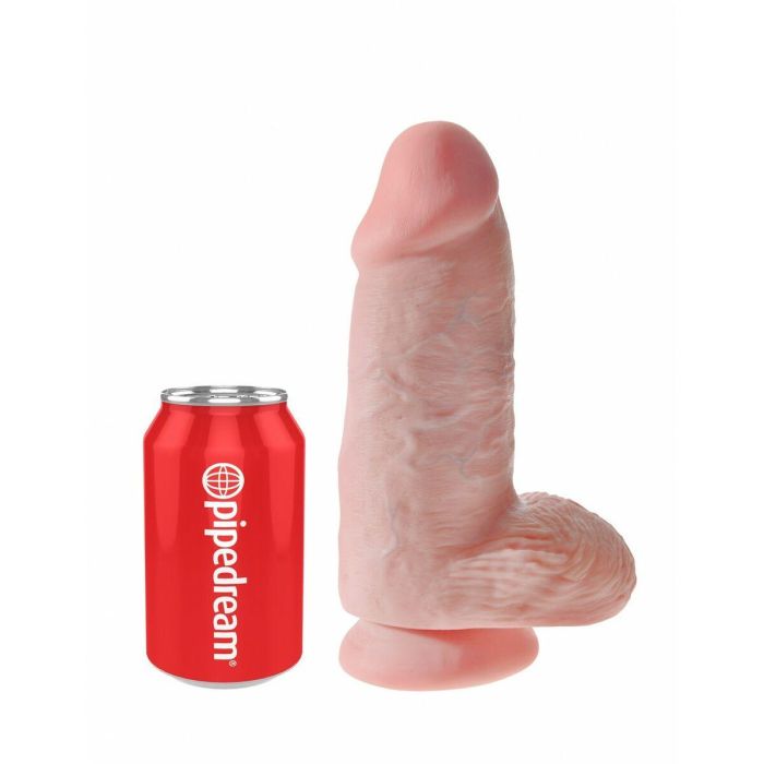 Consolador Realista Pipedream King Cock PVC Ø 7,6 cm 3 Consolador Realista Pipedream King Cock PVC Ø 7,6 cm 3