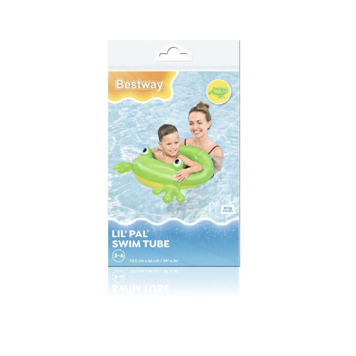 Bestway Flotador Hinchable Animales Color Surtido 64x60/68x66/73,5x66 cm +3 a 6 Años Playa y Piscina 36464 4