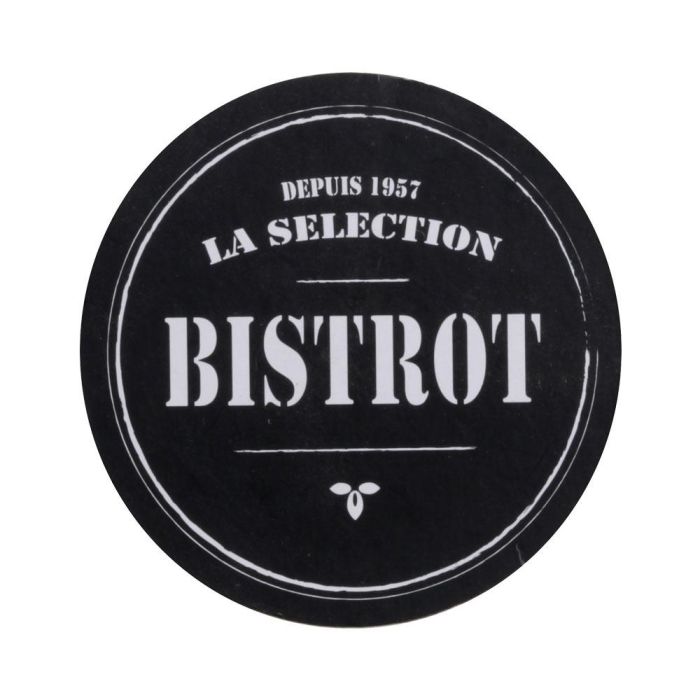 Totally Addict Juego de 4 Posavasos Industriel Diámetro 10 cm Diseños Surtidos 5