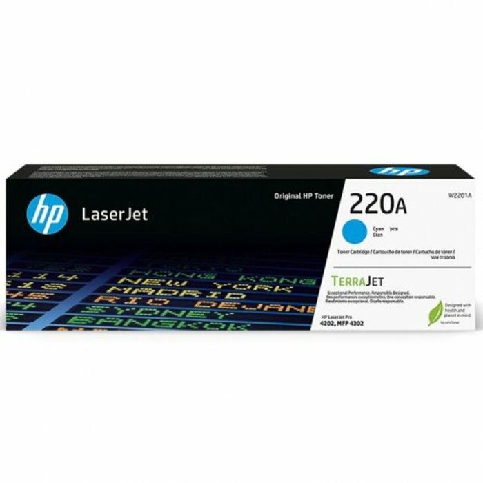 HP Toner laserJet 220A cian