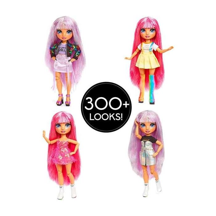 MGA Estudio Fashion Rainbow High Muñeca con Más de 300 Looks y Accesorios, Incluye Muñeca Exclusiva, 22 cm 4