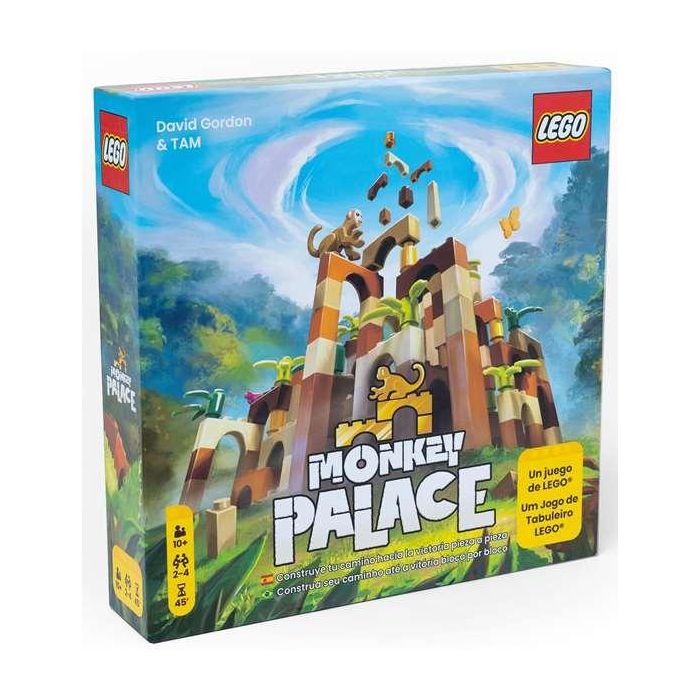 Dotted Games Juego de Mesa Monkey Palace DOT10006 - Construcción con Piezas LEGO, Estratégico, para 2-4 Jugadores, 10+ Años Dotted Games Juego de Mesa Monkey Palace DOT10006 - Construcción con Piezas LEGO, Estratégico, para 2-4 Jugadores, 10+ Años
