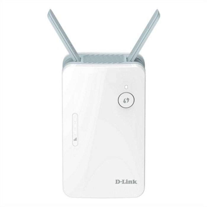 D-Link E15 Extensor de Rango Wi-Fi Mesh AX1500 Wi-Fi 6 con IA, Optimización Automática para 4K Streaming y Gaming, sin Zonas Muertas