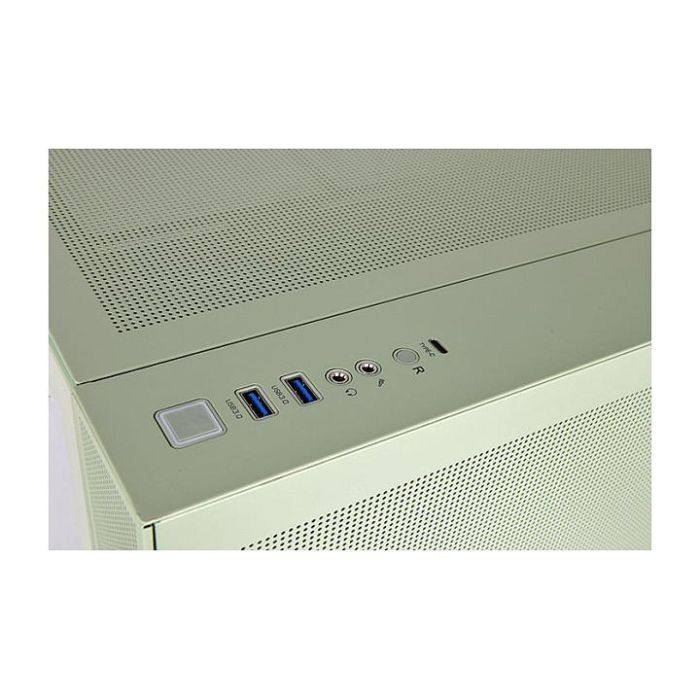 Thermaltake View 380 TG ARGB Matcha Green Midi Tower PC con Iluminación ARGB y Panel de Vidrio Templado