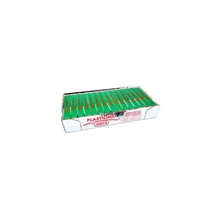 Jovi Plastilina School Pastilla 150 gr Verde Claro Caja 15 Ud Jovi Plastilina School Pastilla 150 gr Verde Claro Caja 15 Ud
