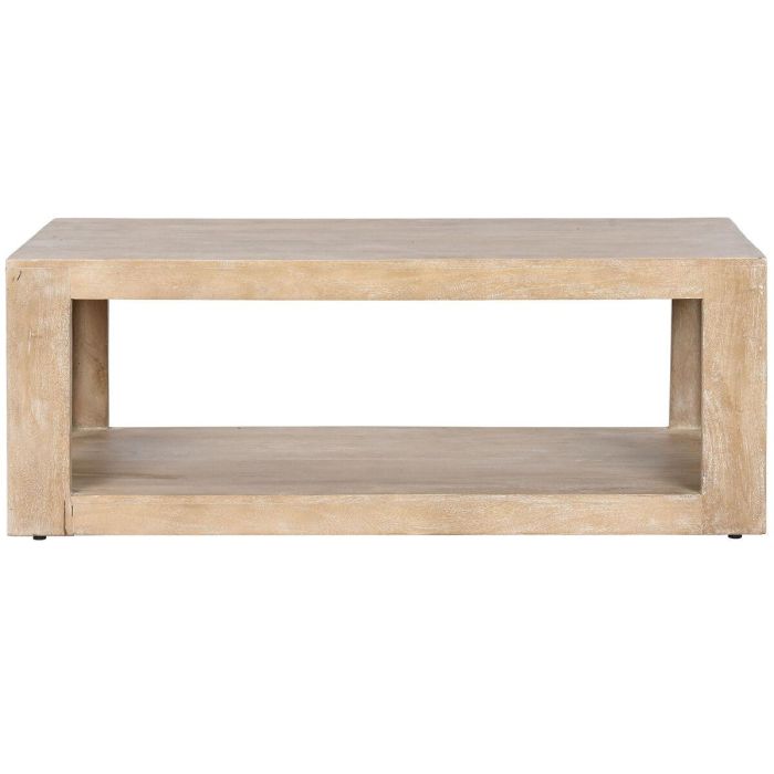 Mesa de Centro Home ESPRIT Natural Madera 120 x 58 x 45 cm 1