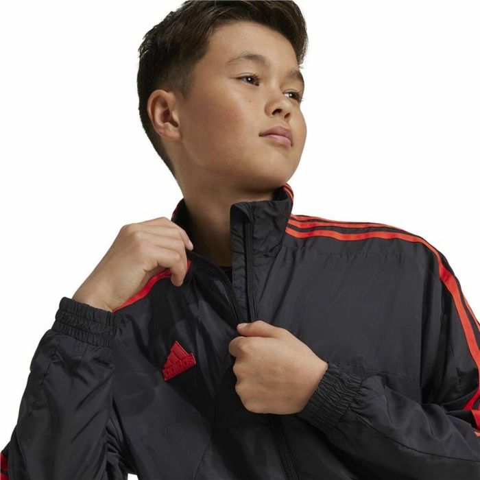 Sudadera sin Capucha Adidas Tiro Woven Tracktop Negro Sudadera sin Capucha Adidas Tiro Woven Tracktop Negro