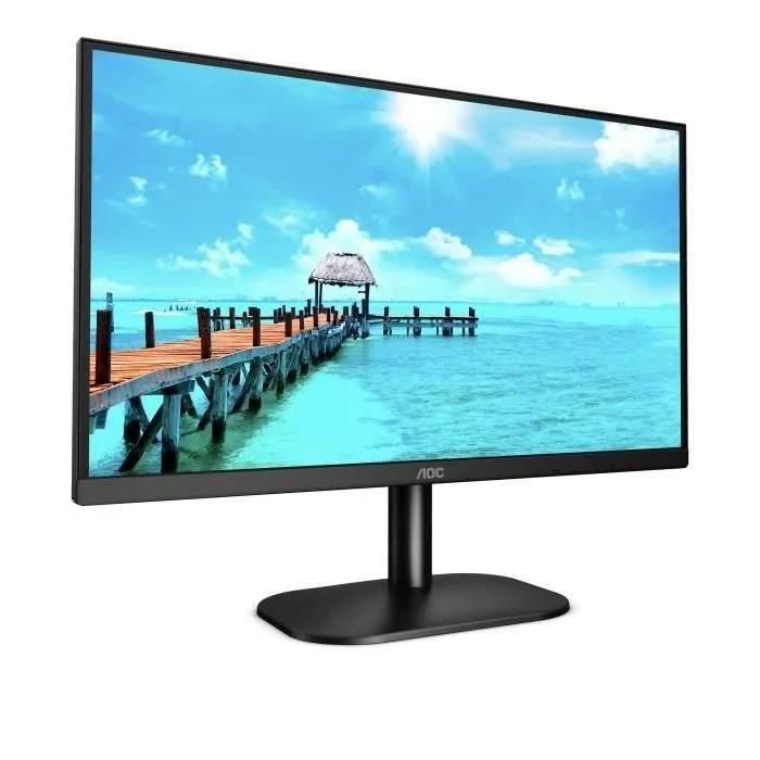 AOC 24B2XH/EU Monitor IPS 23.8" Full HD 75Hz 4ms para Oficina y Gaming sin bordes, con FlickerFree y LowBlue - Negro 2 AOC 24B2XH/EU Monitor IPS 23.8" Full HD 75Hz 4ms para Oficina y Gaming sin bordes, con FlickerFree y LowBlue - Negro 2