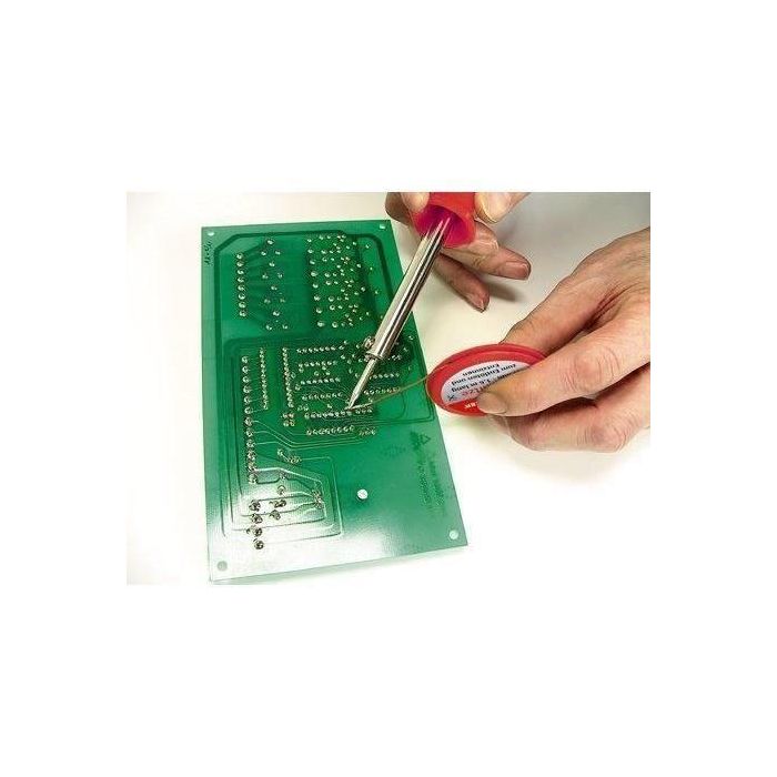 Rothenberger Kit Completo de Soldadura para Electrónica y Precisión con 2 Soldadores Eléctricos Rojo 2