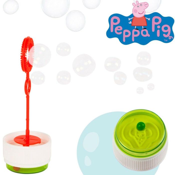 Pompero Peppa Pig 60 ml 3,7 x 11,5 x 3,7 cm (216 Unidades) 1 Pompero Peppa Pig 60 ml 3,7 x 11,5 x 3,7 cm (216 Unidades) 1