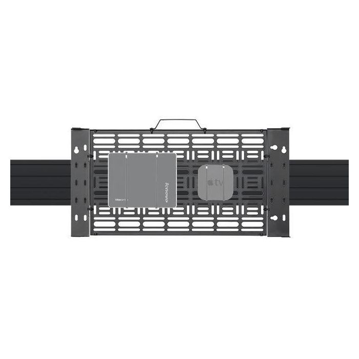B-Tech BT7889 Bandeja de Almacenamiento AV de Liberación Rápida para Fijación Discreta de Equipos Detrás de Pantallas 2