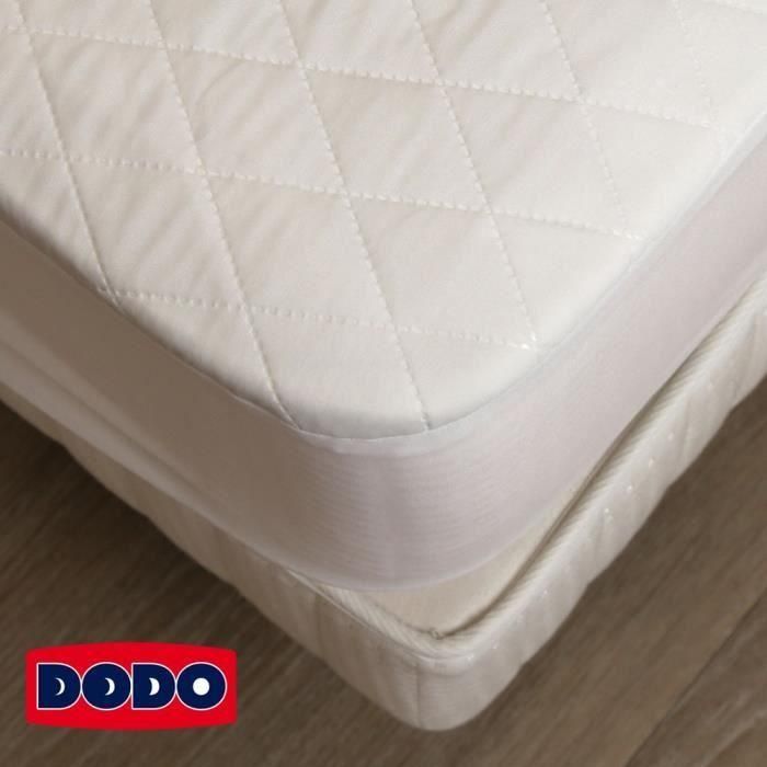 Protector de colchón DODO Aalborg - Acolchado e impermeable - 90x190 cm 1 Protector de colchón DODO Aalborg - Acolchado e impermeable - 90x190 cm 1