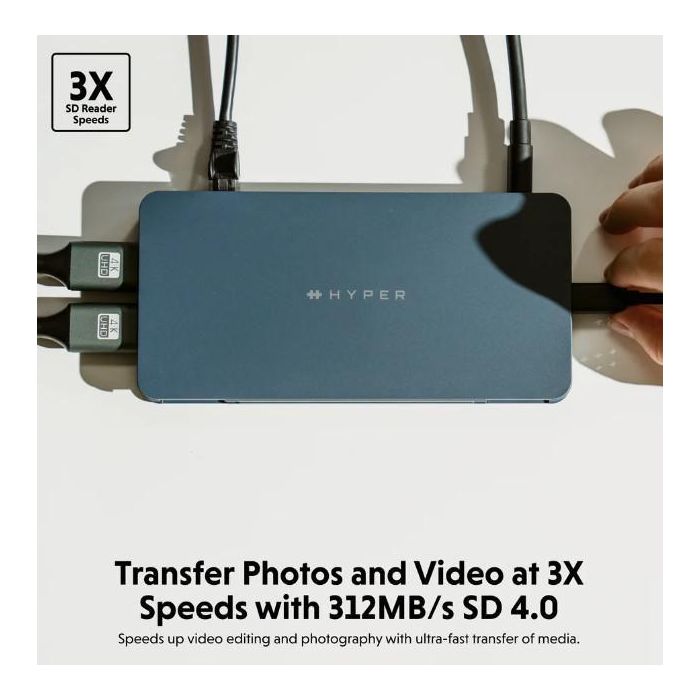 Hyper HyperDrive Next Dual 4K HDMI 7 Port USB-C Hub 2