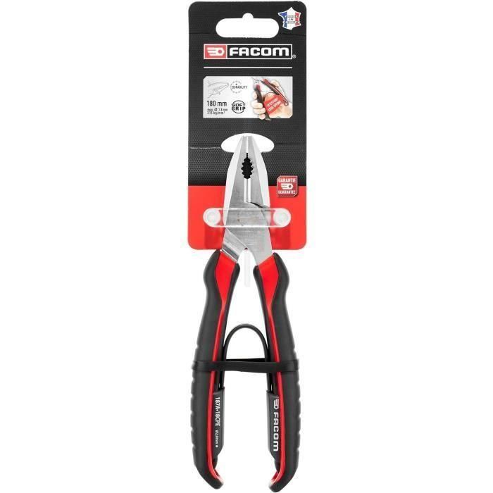 Alicates universales - FACOM - 187A.18CPEPB - 180 mm 1 Alicates universales - FACOM - 187A.18CPEPB - 180 mm 1