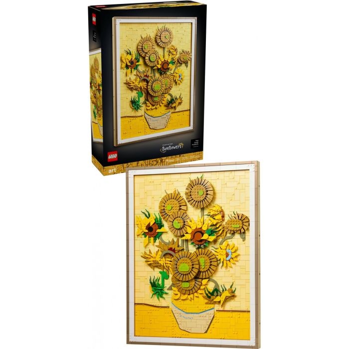 LEGO Art 31215 Set de Construcción Vincent van Gogh Girasoles para Adultos - Arte Mural 14